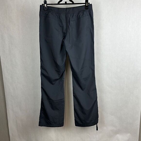 bcg Outdoor Capri Cropped Pants Hiking Lightweight Size Small Black Blue Gray Lo - Picture 9 of 14